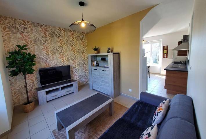 Maison de vacances pour 7 personnes, avec terrasse ainsi que jardin et vue, animaux acceptés