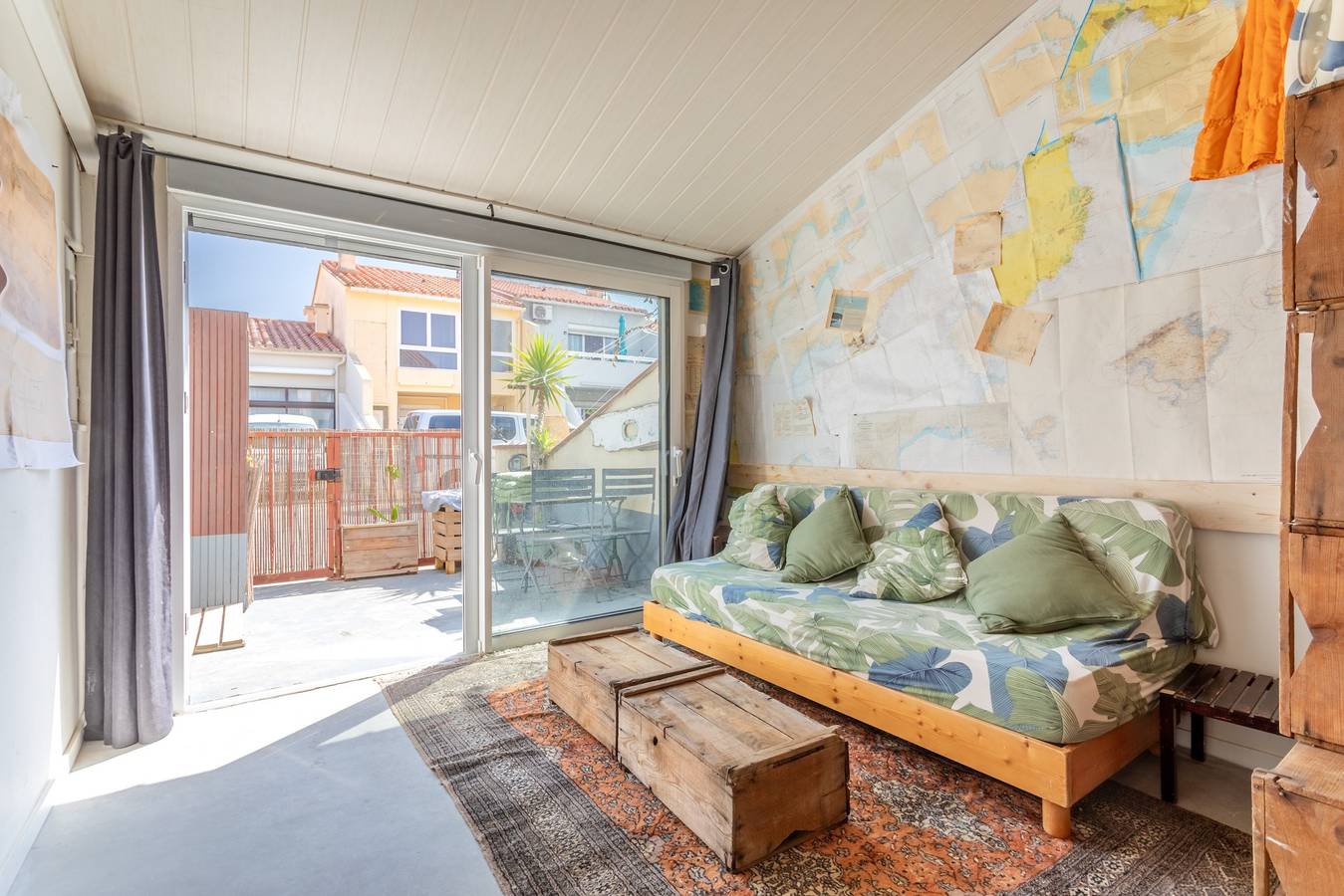 Studio entier, Studio 'Repaire Des Pirates Sainte Marie' avec terrasse privée, Wi-Fi et climatisation in Sainte-Marie Plage, Sainte-Marie-la-Mer