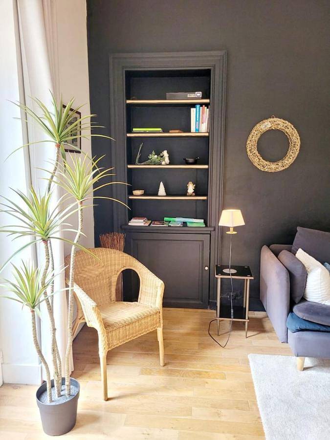 Casa de huéspuedes para 6 personas, con terraza en Nantes