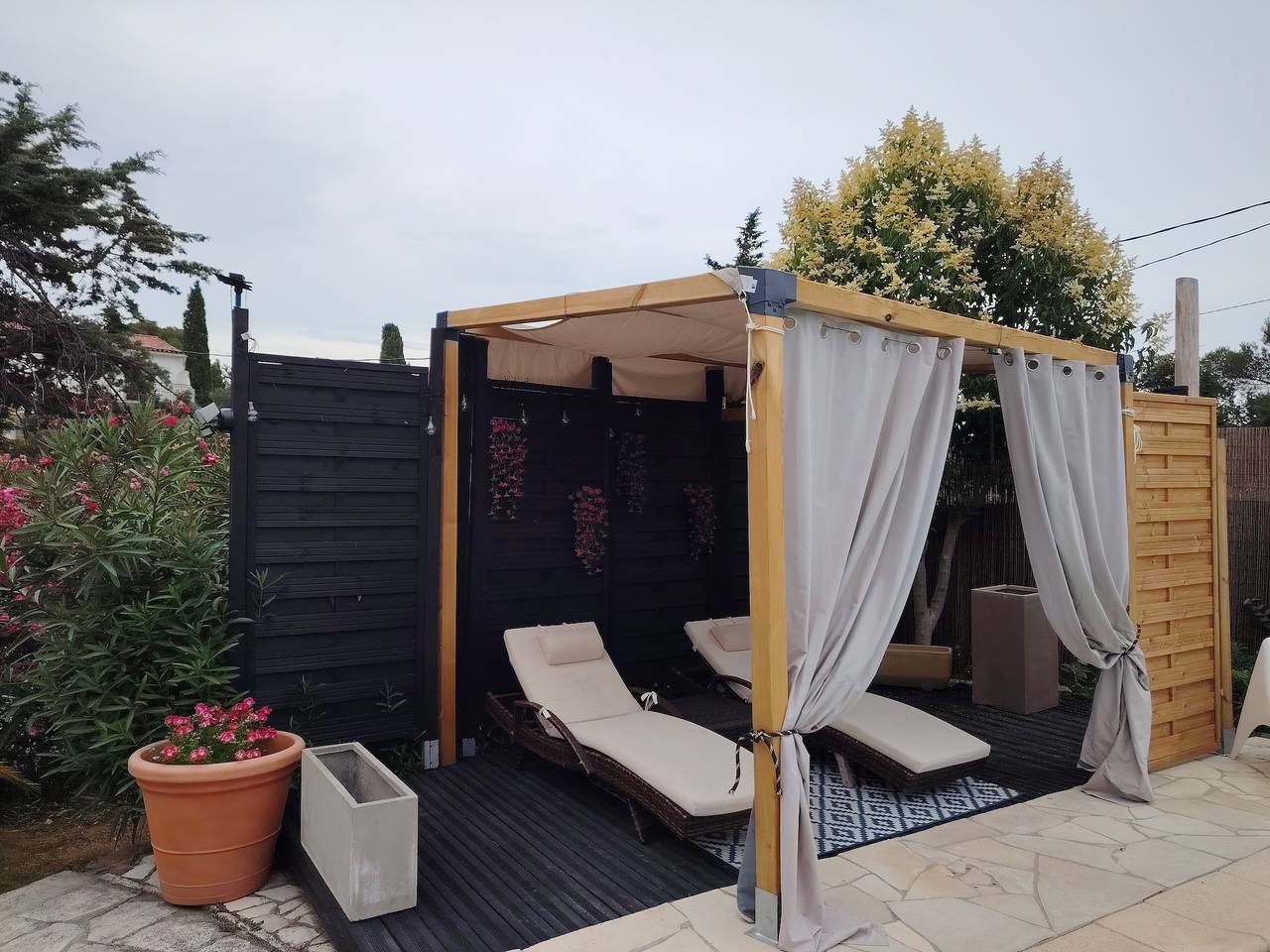 Appartement 'Ptit Coin De Paradis Plage Peguiere' met privézwembad, wifi en airconditioning, foto 10