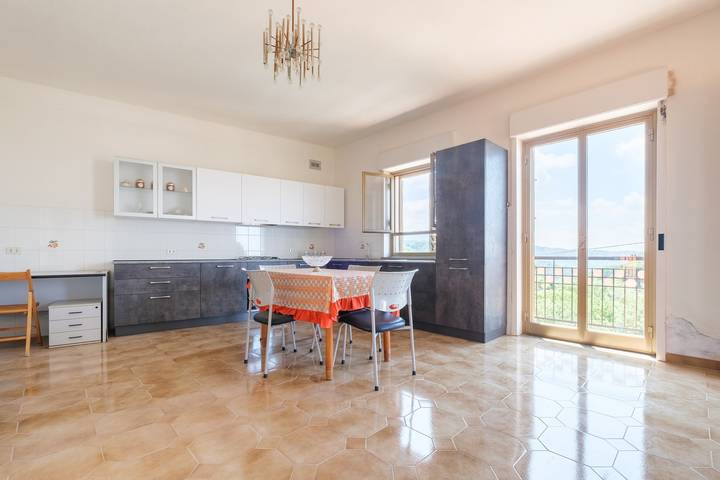 Entire apartment, Apartment "Casa Stella Vista Eolie" with Shared Garden and Wi-Fi in San Pier Niceto, Messina Province