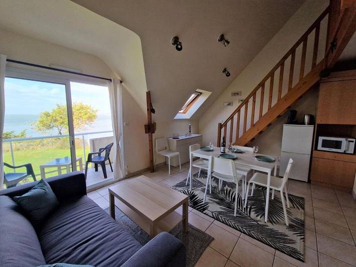 Location de vacances pour 4 personnes, avec Balcon à Mesquer