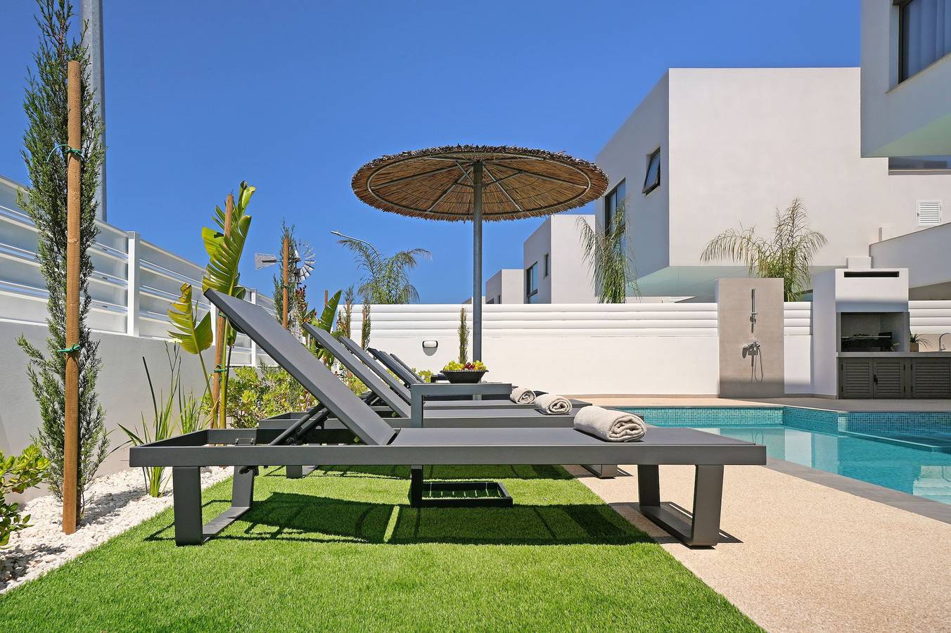 Villa für 7 Personen mit Pool in Protaras, Südzypern