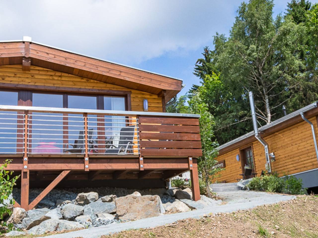 Landhäuser Bergwiese -  Exklusive Fh - Blockhaus Glockenberg in Sankt Andreasberg, Braunlage