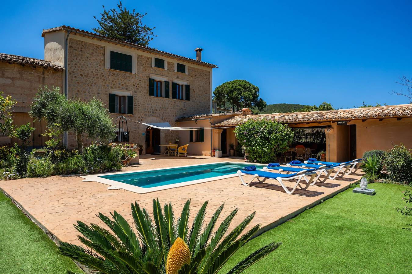 Ferienhaus mit Garten und Ausblick – Villa Frontera in Sóller, Mallorca Westen