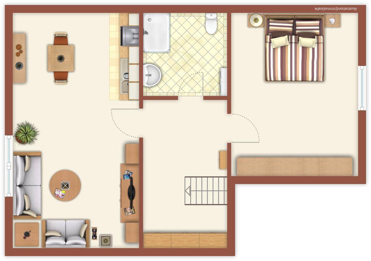 Apartamento entero, Strandmuschel, 100m z. Alten Strom in Rostock, Rostock y sus alrededores