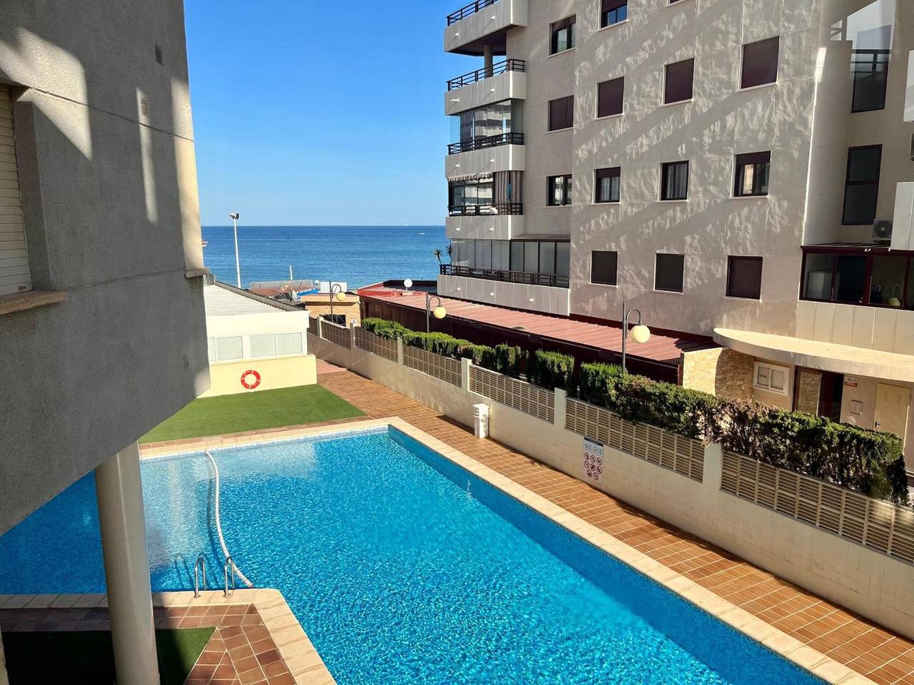 Ganze Wohnung, Apartment 'Bajo El Sol De Calpe' mit Meerblick, Wlan und Klimaanlage in Playa de la Fossa, Calpe
