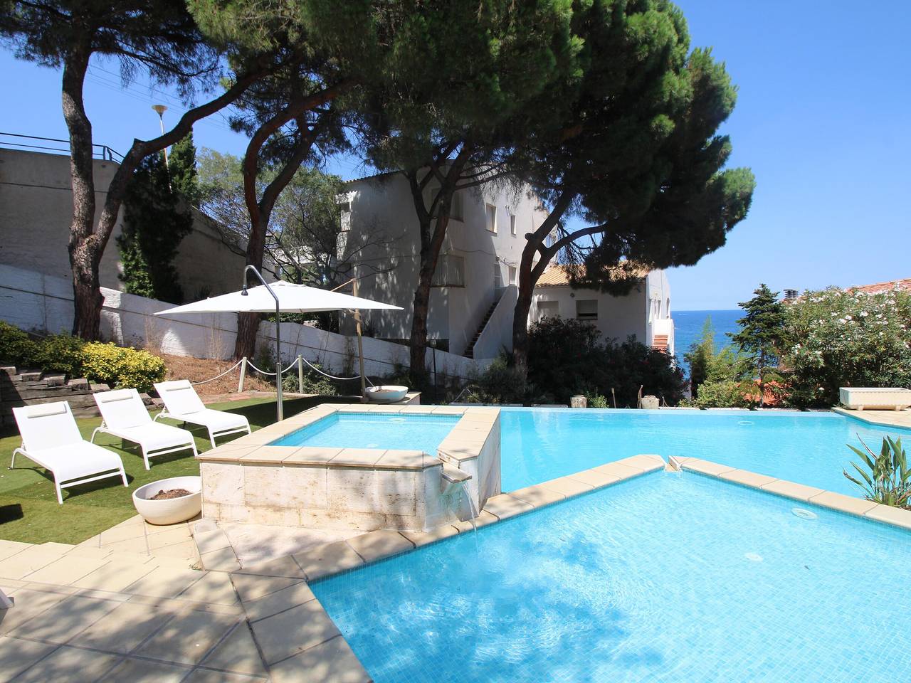 Ganze Wohnung, Haus mit Meerblick, Haustiere erlaubt - 8 Pers. in Platja del Cau del Llop (Llanca), Llanca
