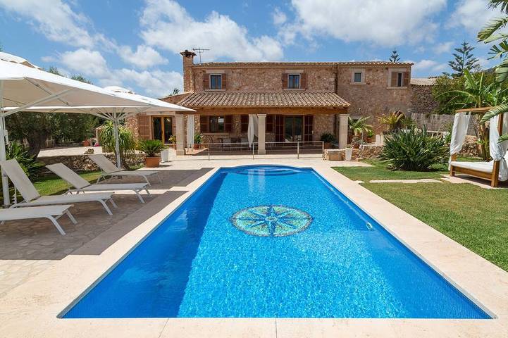 Finca für 8 Personen, mit Garten in s'Horta