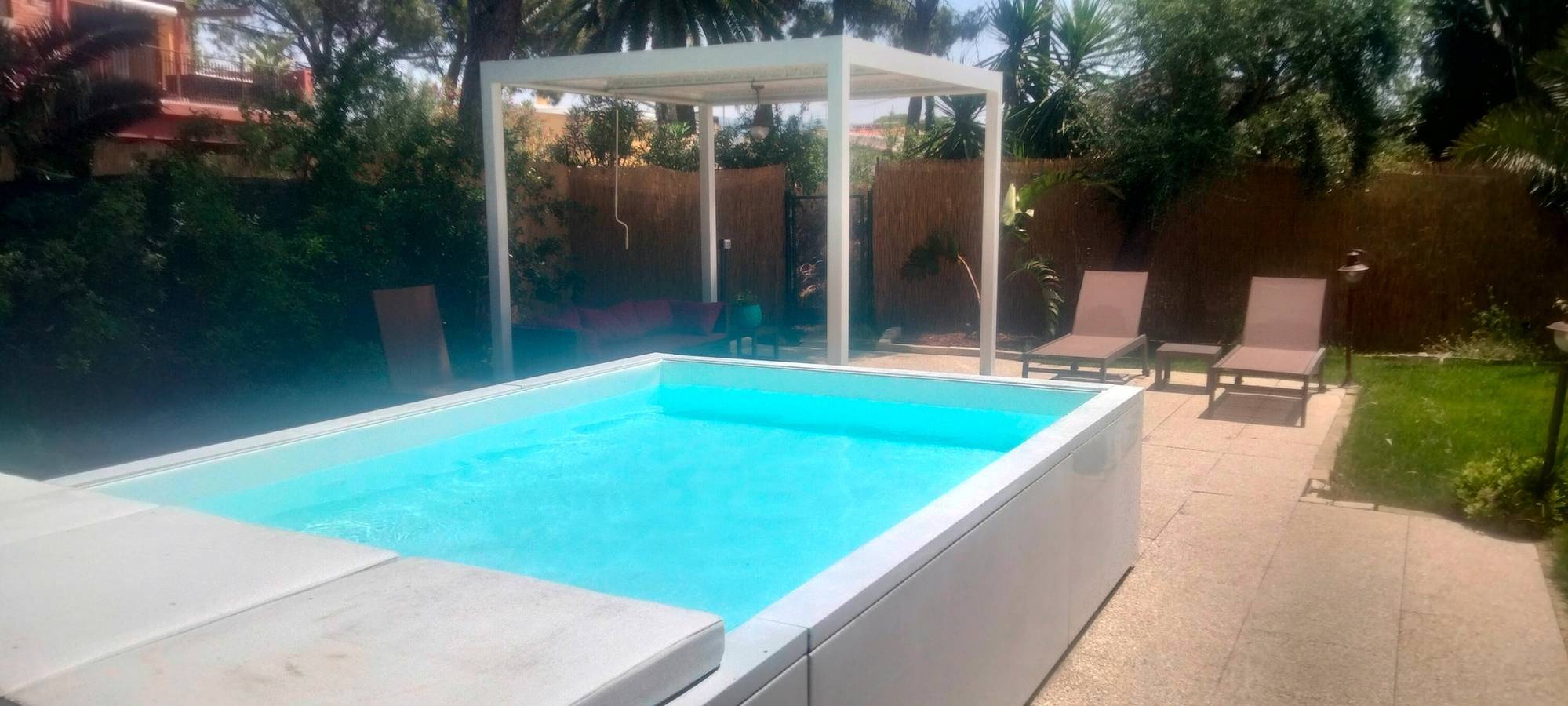 Ferienwohnung "Primo Piano in Villa Serra" mit Pool und Wlan in Foxi, Campidano