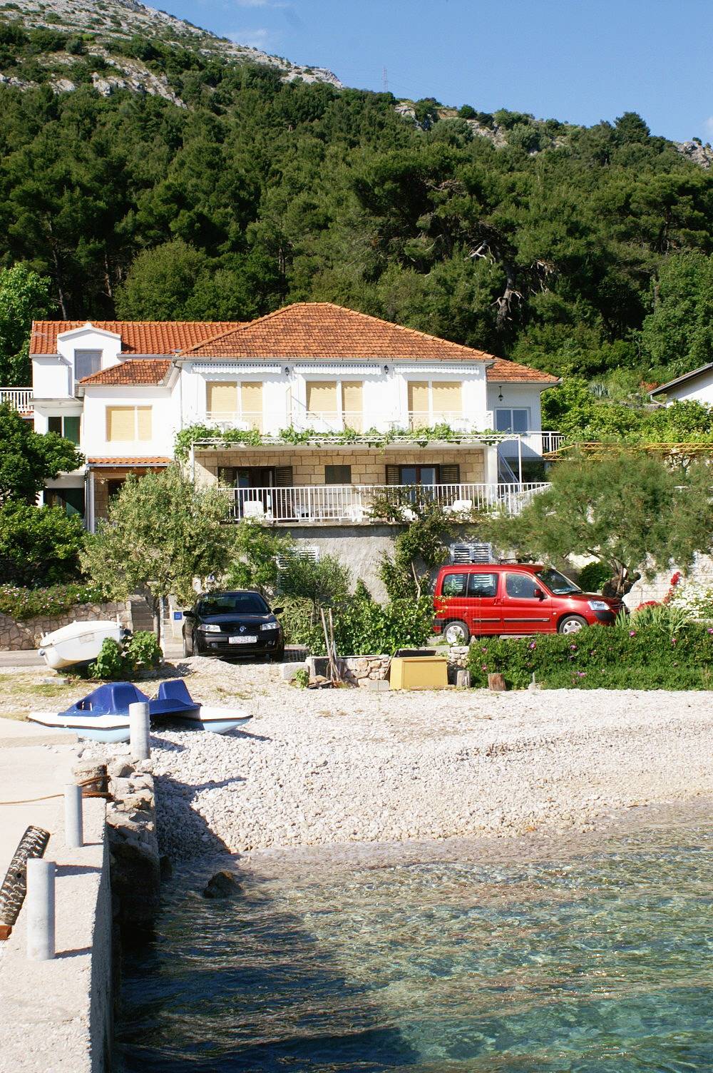 Ganze Wohnung, 1-Zimmer-Ferienwohnung am Strand Kuciste - Perna, Peljesac A-4544-b in Kuciste, Dubrovnik-Neretva