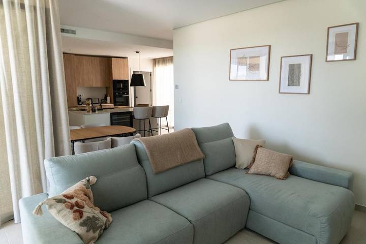 Chalet para 5 personas, con vistas además de jardín y piscina en Murcia 