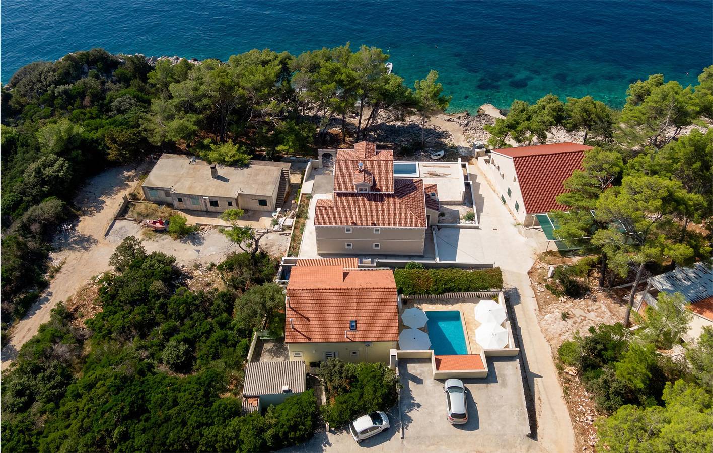 Ferienhaus für 8 Personen mit Pool in Blato, Korcula
