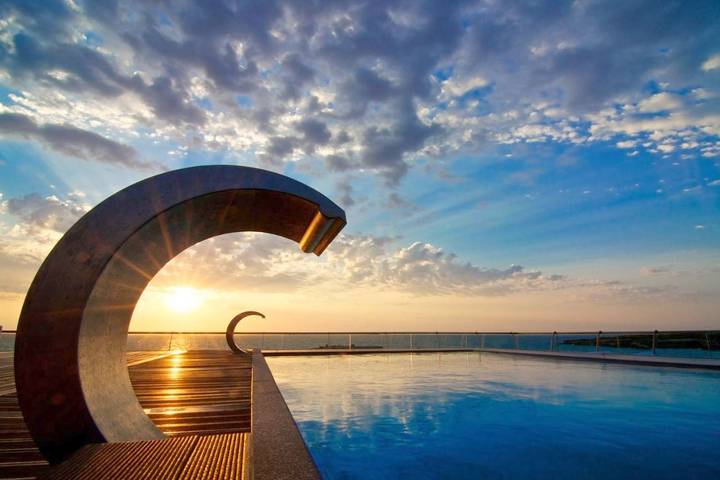 Hôtel pour 6 personnes, avec Balcon ainsi que Jacuzzi et Terrasse