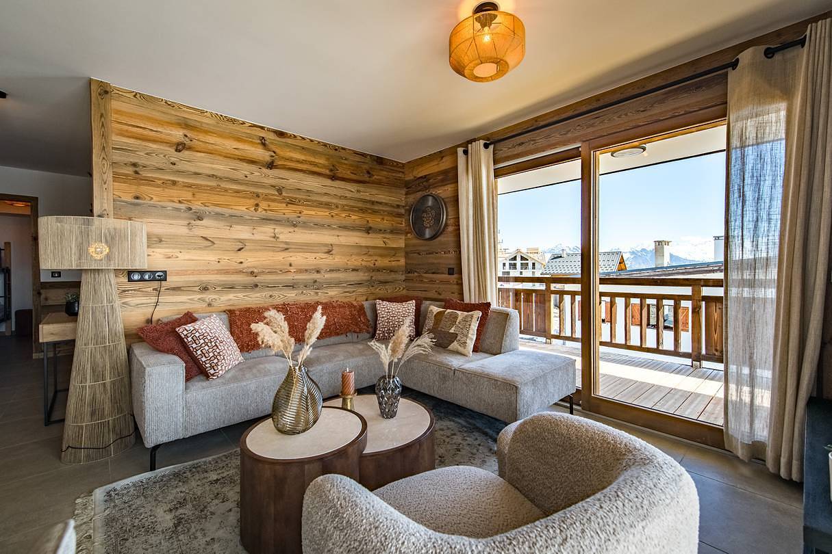 Apartamento vacacional entero, Apartamento de vacaciones para 6 personas con balcón/terraza in La Toussuire, Fontcouverte-la Toussuire