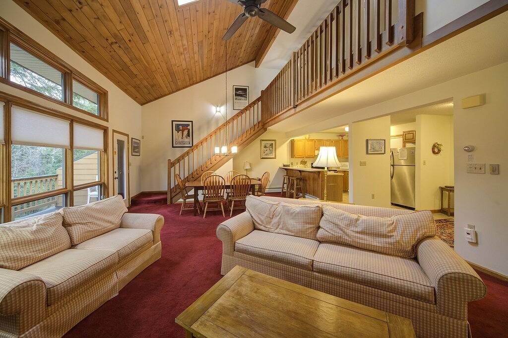 Ganze Wohnung, Cozy 2 bedroom 2.5 bath condo ideally located at the Bretton Woods Resort in Bretton Woods, Carroll