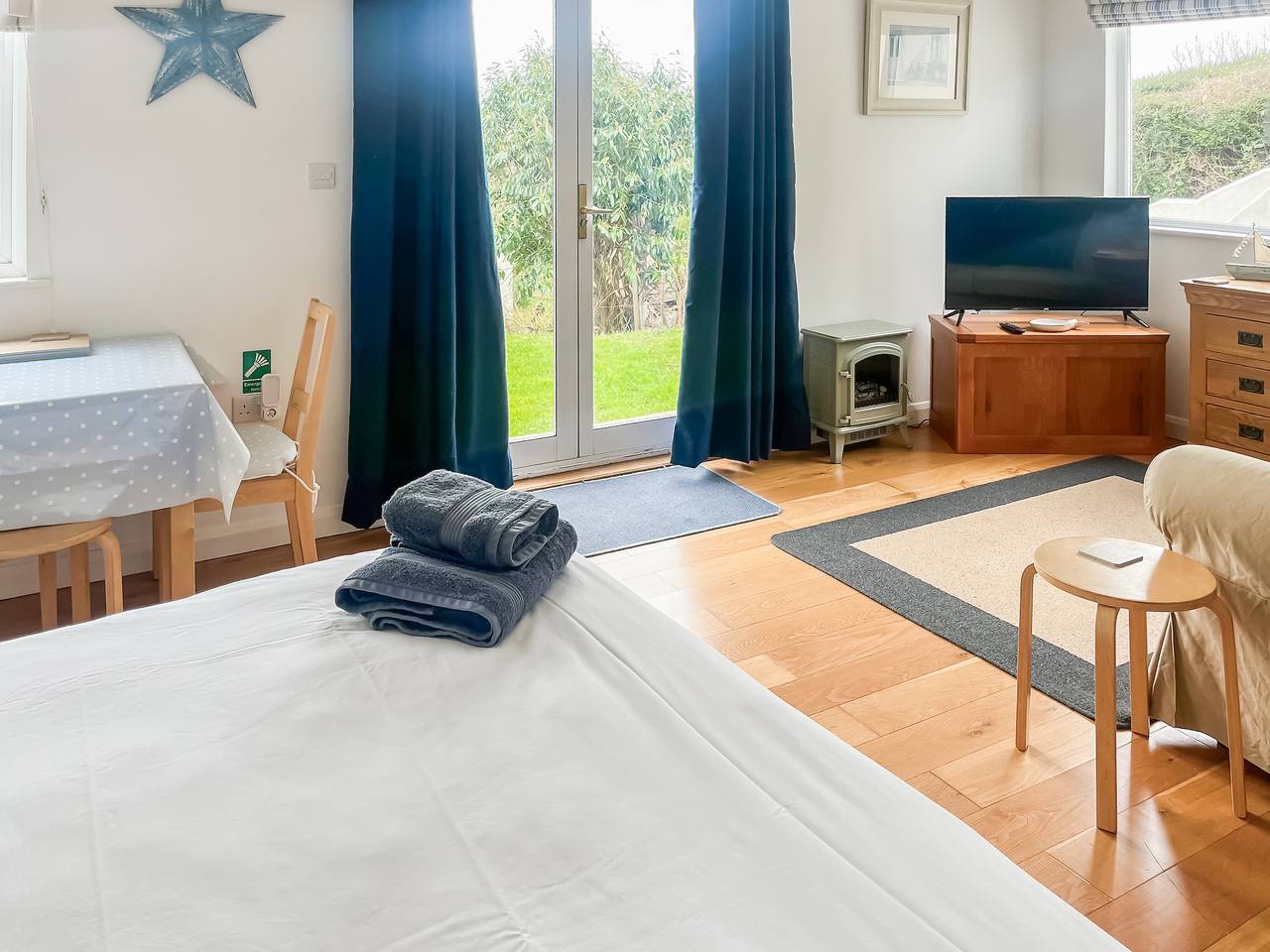 Ganze Wohnung, Ferienwohnung für 2 Personen mit Garten in St Mawes, Cornwall