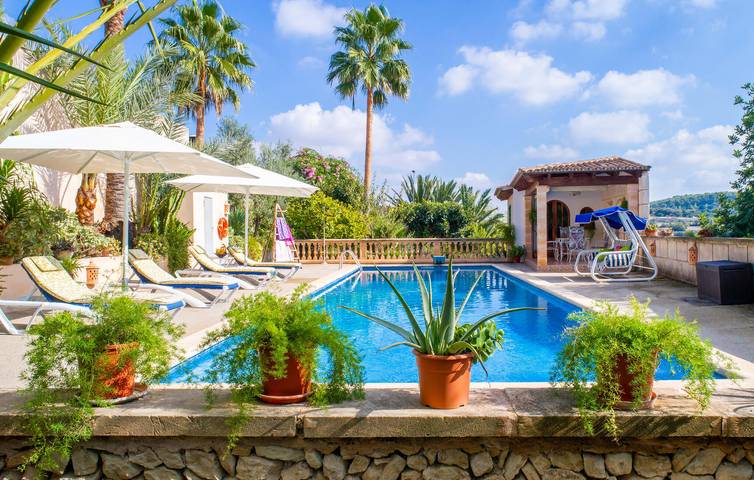 Finca für 6 Personen, mit Terrasse in Montuïri - 2