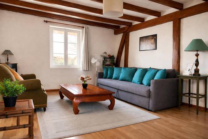 Appartement de vacances pour 6 personnes, avec vue et jardin