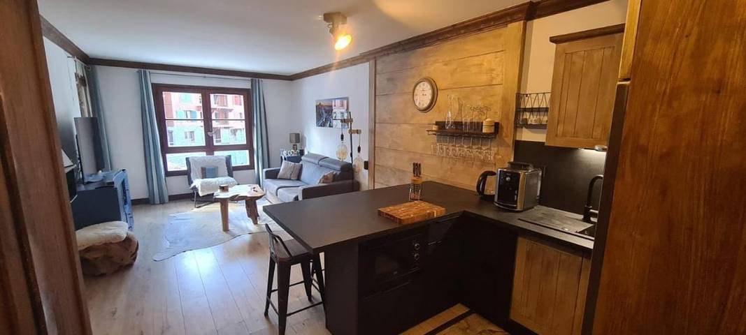 Gîte pour 4 personnes, avec balcon et sauna ainsi que jacuzzi et piscine dans Arc 1950 - 4