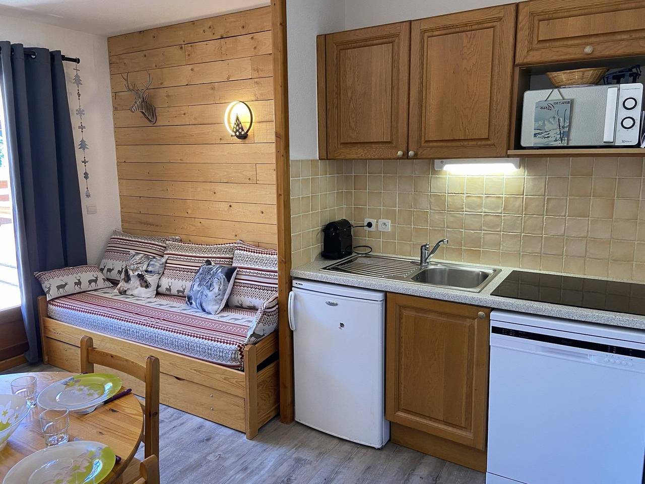 Apartamento entero, Apartamento 2 Piezas para 4 personas con Gran Terraza al sur en La Joue du Loup in La Joue du Loup, Dévoluy (comuna)