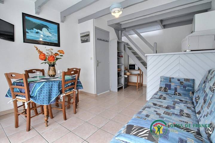 Gîte pour 2 personnes, avec Jardin à Locmariaquer
