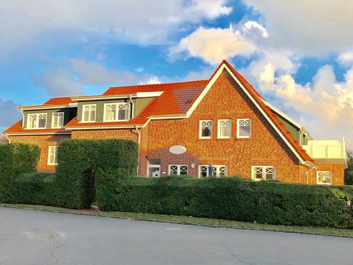 Ferienwohnung für 4 Personen, mit Sauna und Terrasse sowie Garten auf Langeoog