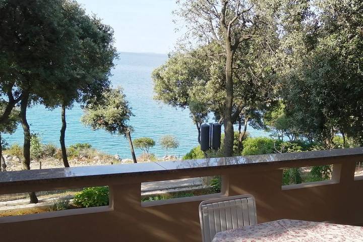 Entire apartment, Two bedroom apartment with terrace and sea view Cove Mulobedanj, Pag A-16285-a in Novalja, Pag Island