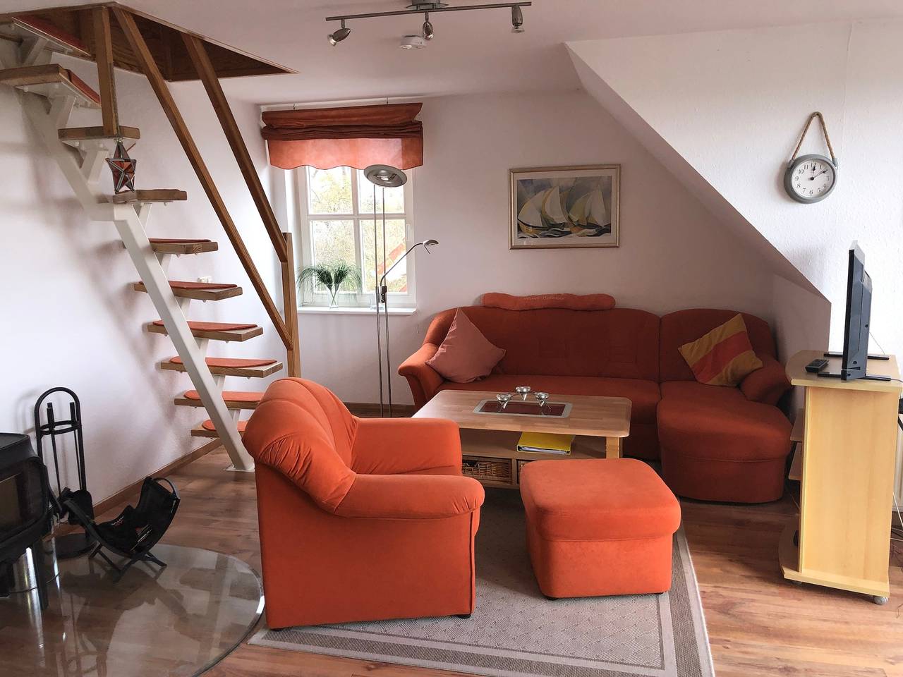 Ganze Ferienwohnung, Ferienwohnung Boddenblick in Halbinsel Zudar, Garz/Rügen