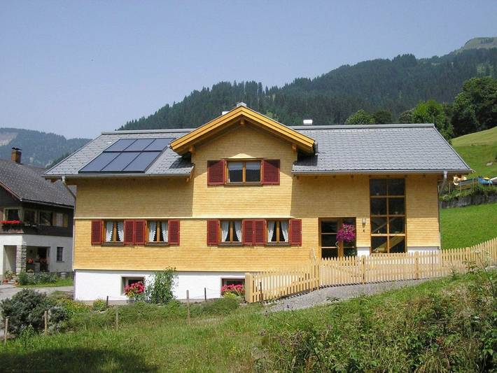 Vakantieappartement voor 4 personen, met Terras en Tuin in Schoppernau