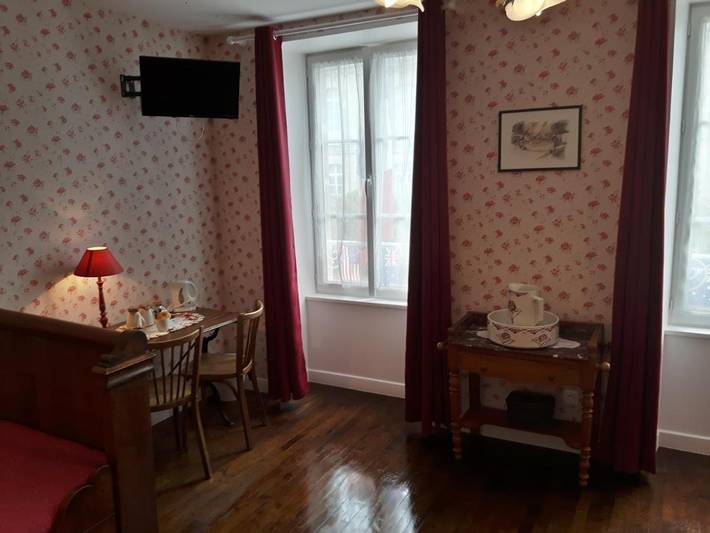 Chambre d’hôte pour 2 personnes, avec Terrasse à Sainte-Mère-Église