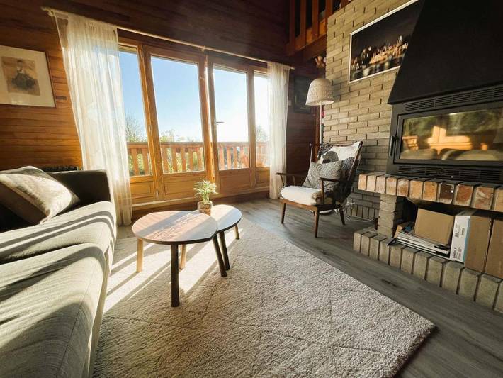 Chalet pour 6 personnes, avec balcon à Autrans