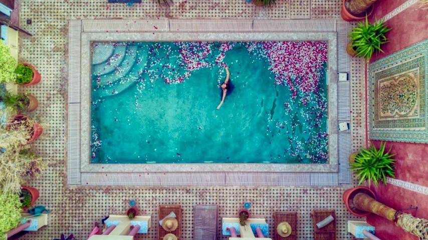 Riad pour 2 personnes, avec piscine et jardin
