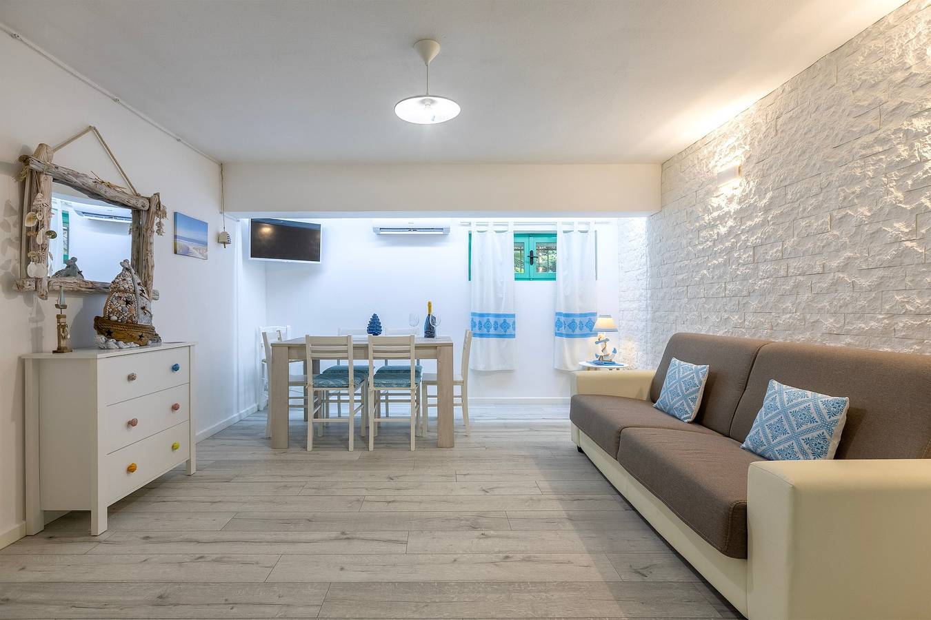 Hel leilighet, Apartment 'La Sorrera De Mar Casa Vacanze' with Shared Garden and Air Conditioning in La Pietraia, Alghero