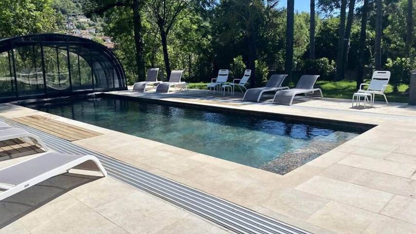 Gîte pour 5 personnes, avec jardin ainsi que piscine et sauna à Saint-Affrique - 4