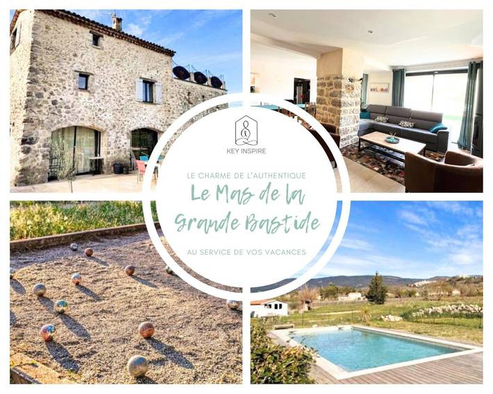 Maison de vacances pour 10 personnes, avec jardin et bassin pour enfant, animaux acceptés - 1