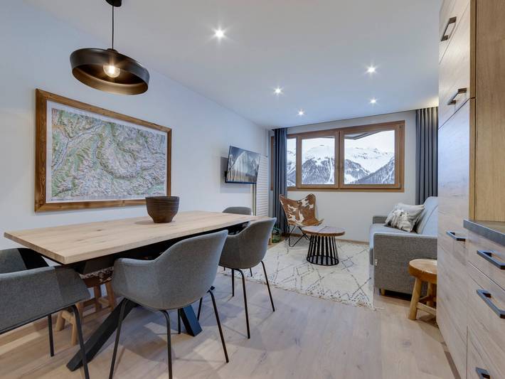 Appartement de vacances pour 5 personnes, animaux acceptés à Val-d'Isère