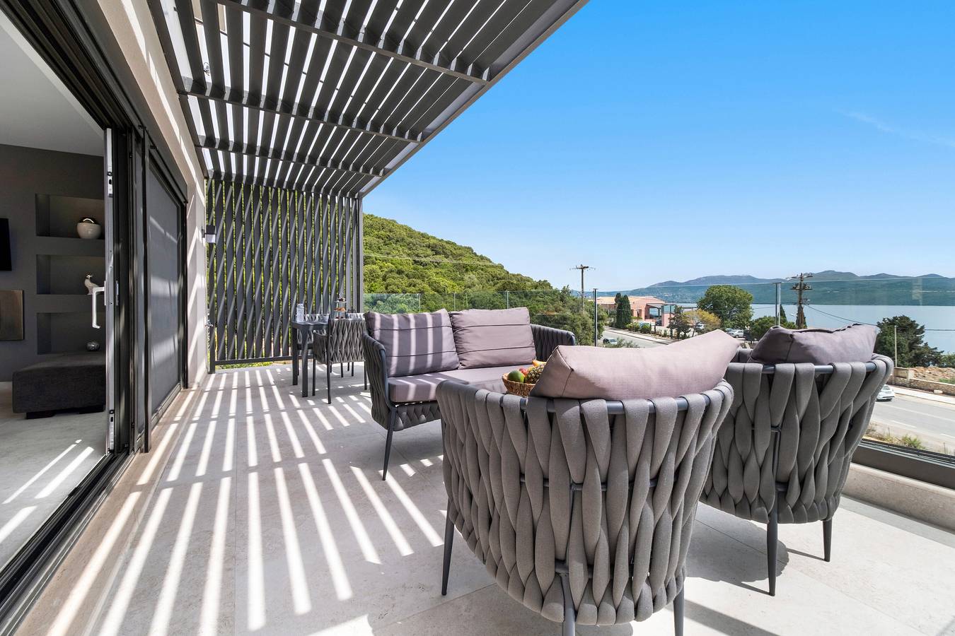 Villa 'Alia 1' with Sea View, Wi-Fi and Air Conditioning in Nikiana, Alexandros