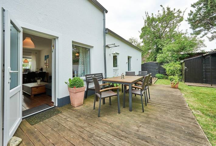 Bungalow für 6 Personen, mit Garten und Terrasse, mit Haustier