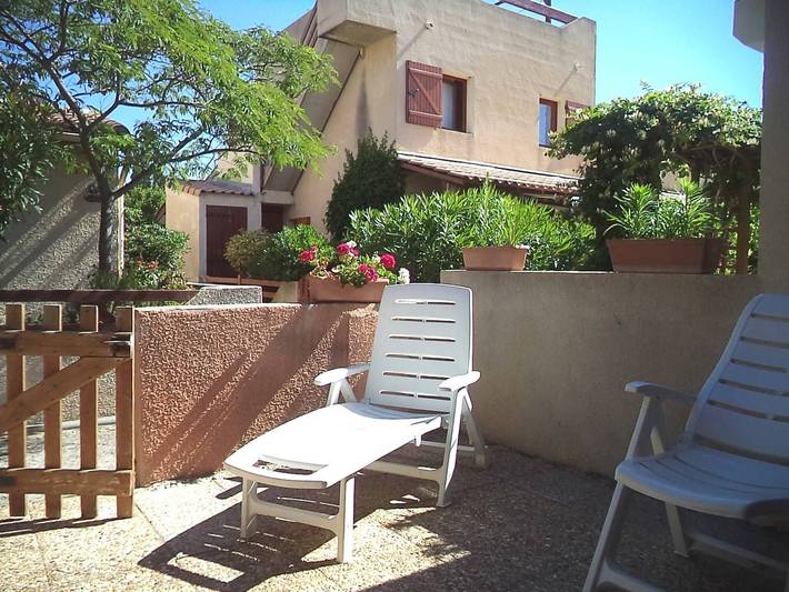 Ferienhaus für 4 Personen, mit Terrasse und Pool in Gruissan