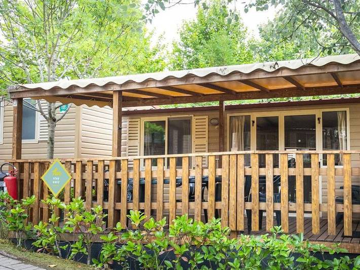 Hu Altomincio village - Mobilhome 6 personas - Bungalow de 3 dormitorios in Valeggio sul Mincio, Provincia de Verona