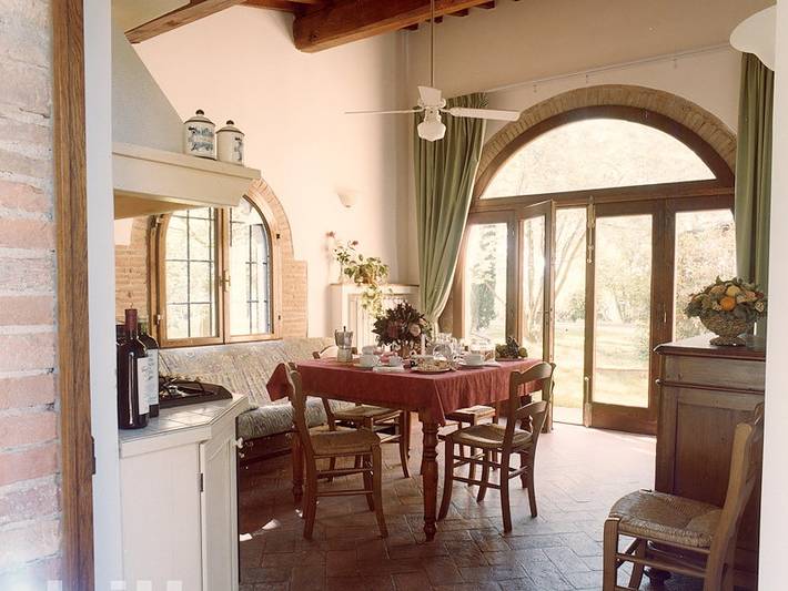 Location de vacances pour 6 personnes, avec balcon/terrasse et terrasse à Montespertoli - 2