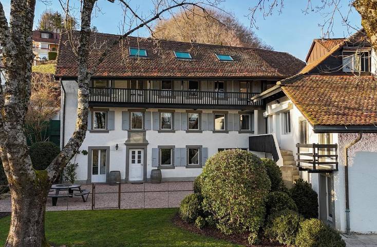 Gîte pour 6 personnes, avec Terrasse et Vue dans Grandvaux