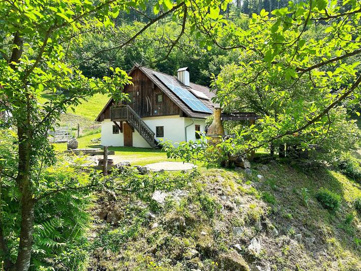 Hütte für 8 Personen, mit Garten und Seeblick in Oberösterreich