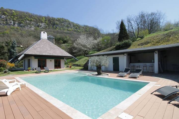 Villa pour 10 personnes, avec balcon et jardin