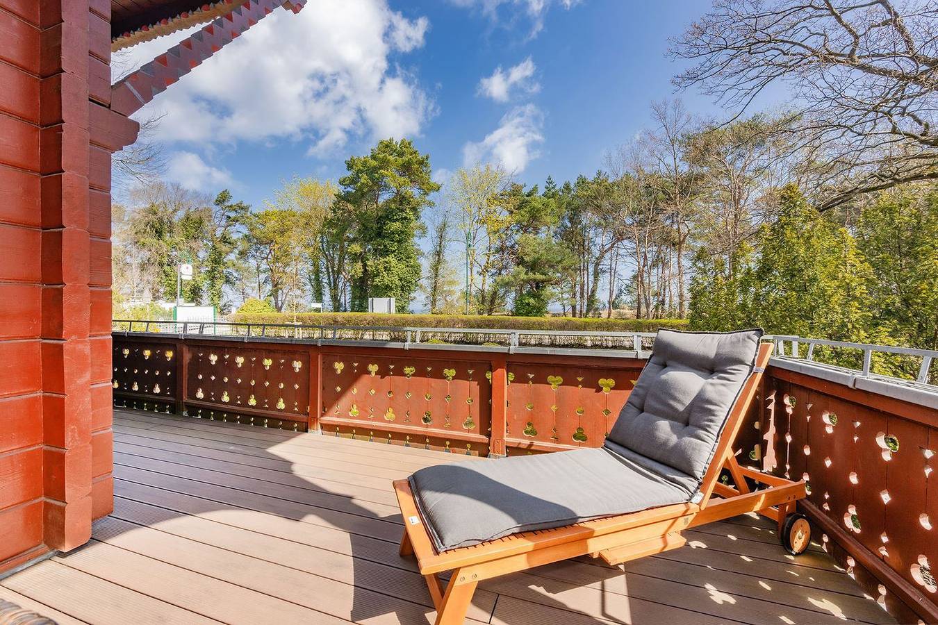 Ganze Wohnung, Ostseepark Captain's Haus 1.4 - sensationeller Seeblick direkt an der Promenade in Strand Heringsdorf, Heringsdorf