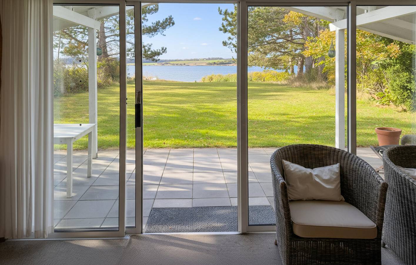 Ferienhaus für 5 Personen mit Terrasse in Norsminde, Aarhus und Umgebung