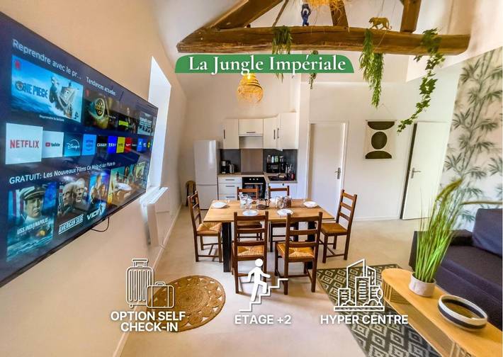 Location de vacances pour 2 personnes, avec terrasse, adapté aux familles à Compiègne - 2