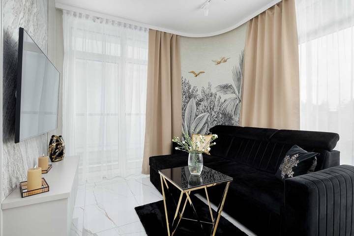 Ferienwohnung für 5 Personen, mit Balkon/Terrasse und Pool in Ostseeküste Polen