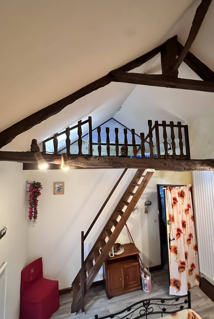 Bed and Breakfast 'Chambre - La Campagne' with Shared Terrace, Shared Garden and Wi-Fi in Castillon (Calvados), Bayeux region